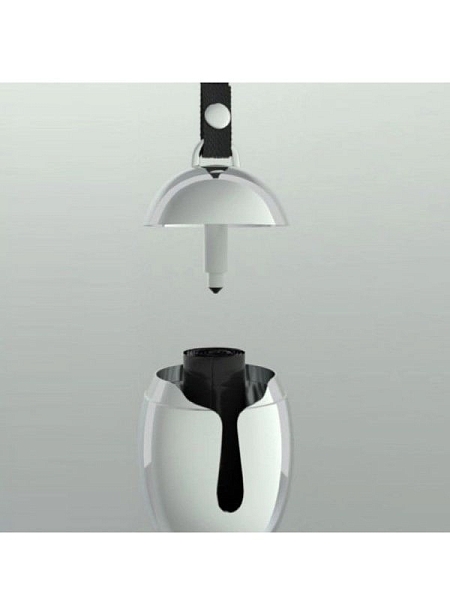 ALESSI Диспенсер для пакетов ACINO, MMI33 B, нержавеющая сталь.