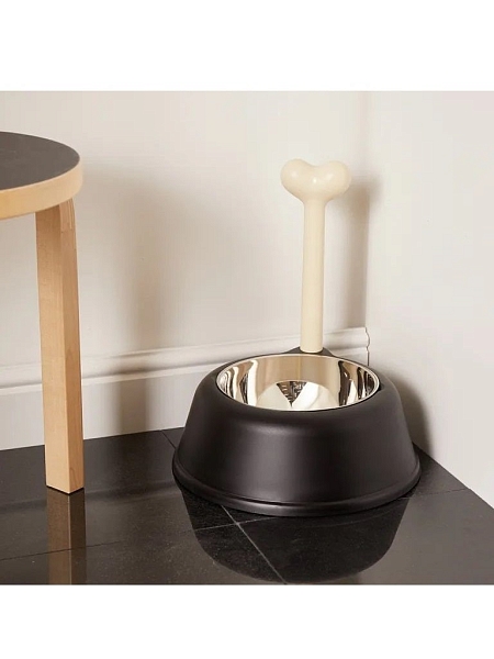 ALESSI Миска для собак LUPITA AMMI02 B, черная