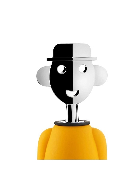 ALESSI Штопор ALESSANDRO M. AM23 YB, желтый-черный