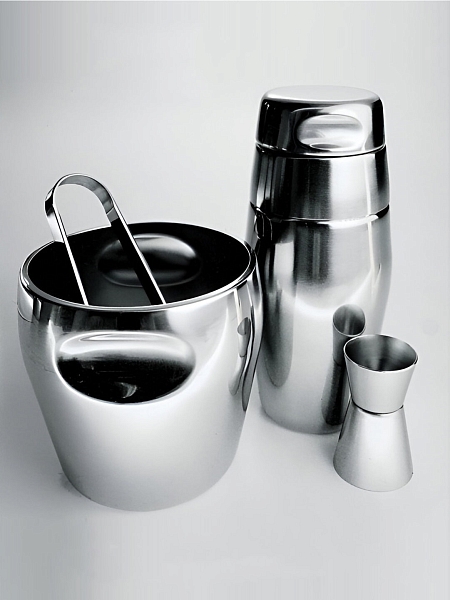 ALESSI Шейкер барный для коктейлей L 870/50, нержавеющая сталь.