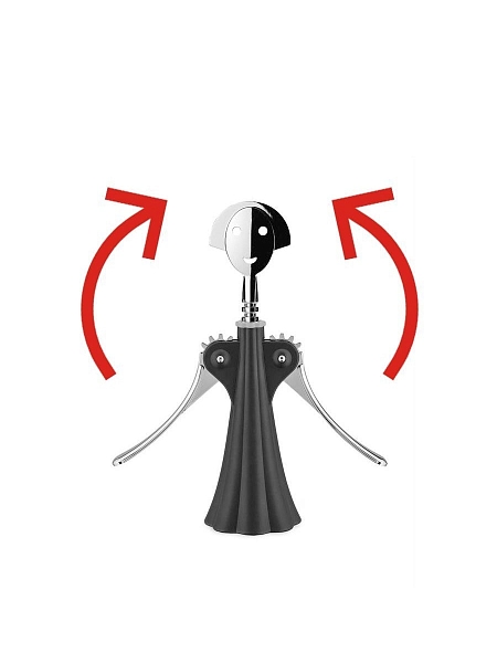 ALESSI Штопор ALESSI ANNA G, AM01 P, розовый