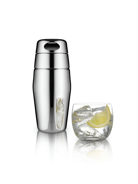 ALESSI Шейкер барный для коктейлей L 870/50, нержавеющая сталь.
