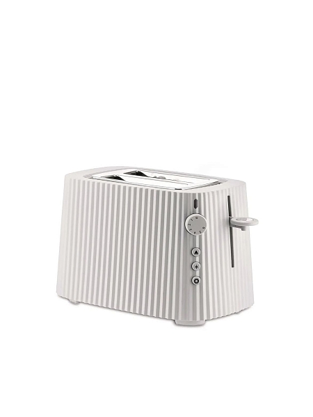 ALESSI Тостер PLISSE. Форма плиссе, MDL08 W, белый
