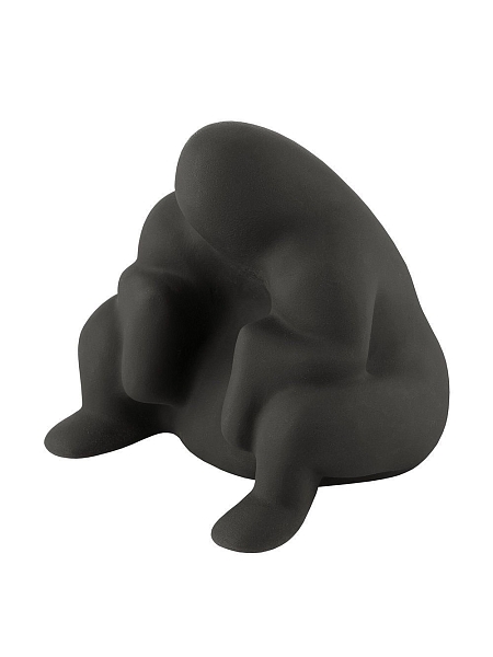 ALESSI Дверной ограничитель ALESSI DEDE, PS18 B, черный