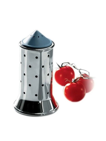 ALESSI Солонка MGSAL, голубая.