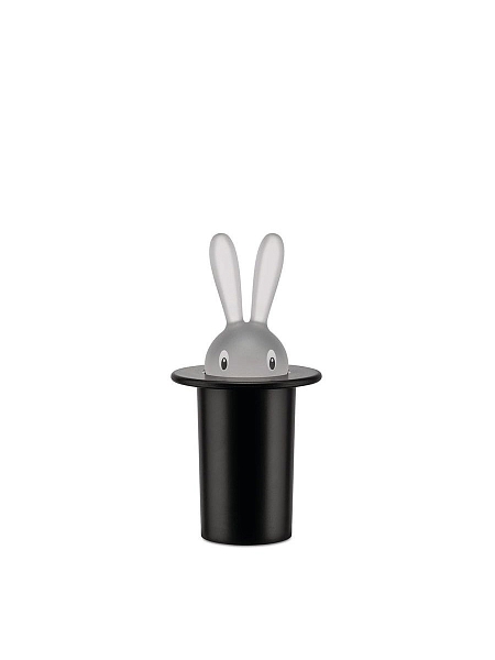 ALESSI Держатель для зубочисток MAGIC BUNNY, ASG16 B, черный
