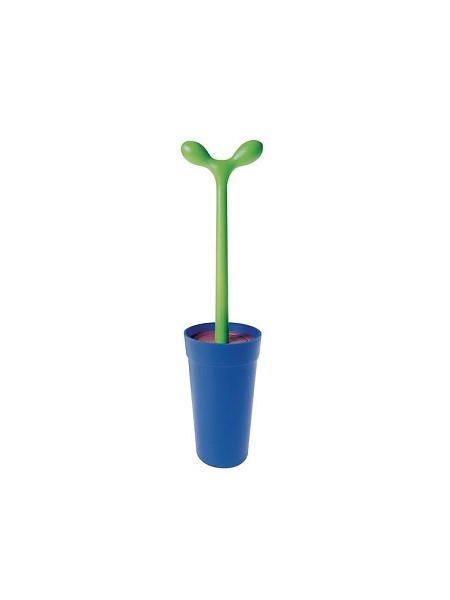 ALESSI Туалетный ершик MERDOLINO, ASG04 AZ, синий