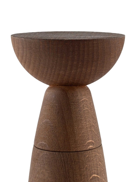 ALESSI Мельница для перца, соли и специй OAXANA. Механическая, деревянная, MDL23 премиум качество