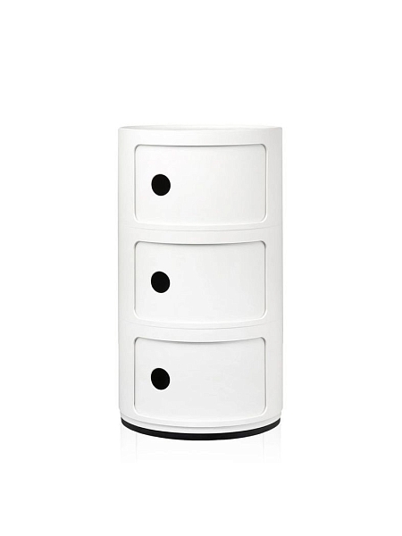 KARTELL Тумба h 58.5,0 х 32,0 см Componibili, 4967/03, белый.