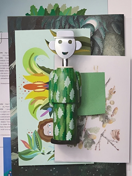 ALESSI Штопор ALESSANDRO M, версия Arborea, арт. AM23A 32