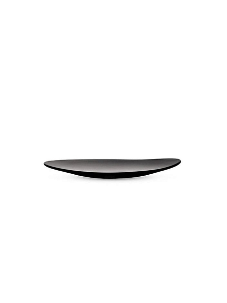 ALESSI Блюдце COLOMBINA, 12х14.5 см, меламин, арт. FM10/77 B, черное