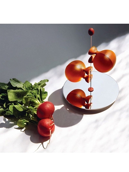 ALESSI Солонка и перечница LILLIPUT, дизайнерский набор, ASG02 BW