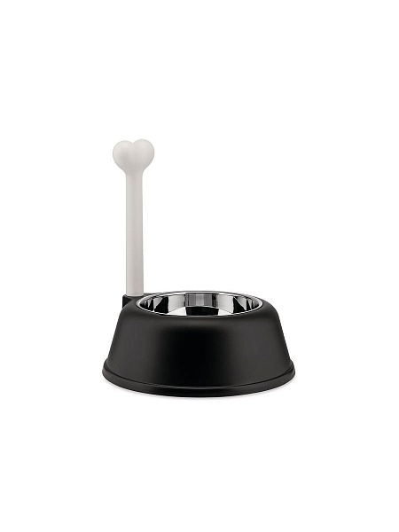 ALESSI Миска для собак LUPITA AMMI02 B, черная