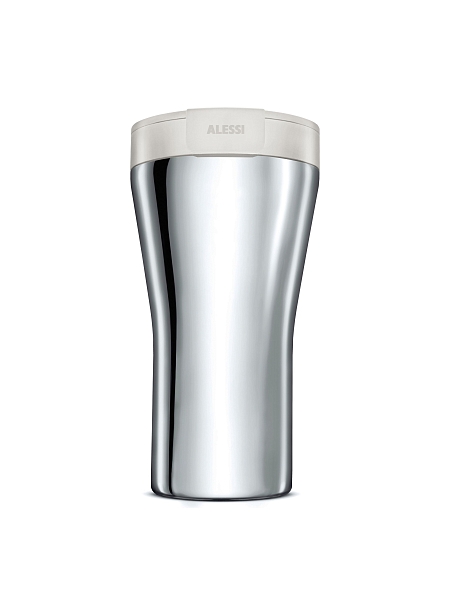 ALESSI Термокружка CAFFA GIA24 W белая