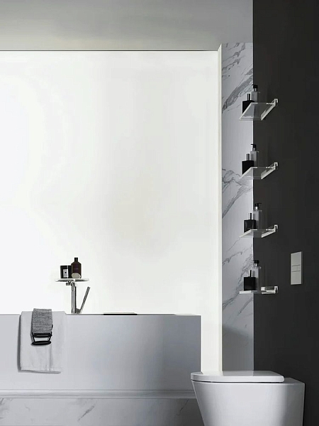 KARTELL Полка для ванной 45х4х15 см SHELFISH, 9920/B4, прозрачный.