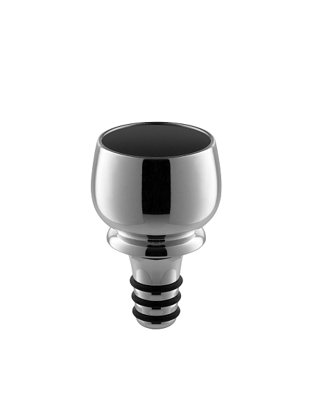 ALESSI Пробка для бутылки с подсвечником SMACK, MW66, нержавеющая сталь.