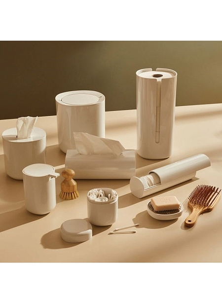ALESSI Контейнер для ватных палочек BIRILLO, PL09 W
