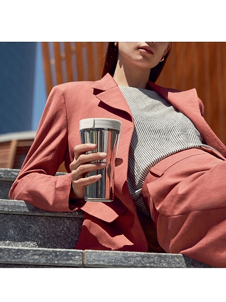 ALESSI Термокружка CAFFA GIA24 W белая