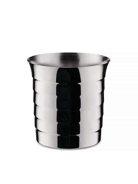 ALESSI Стакан h 9,8 см DERVISCI, для воды, для виски, для коктейлей и других напитков, нержавеющая сталь, арт. ITM21