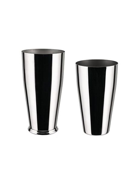 ALESSI Шейкер барный бостон, для коктейлей BOSTON 5050 I, нержавеющая сталь.