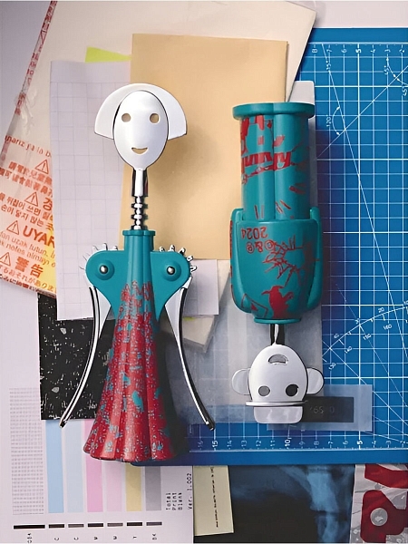 ALESSI Штопор ALESSANDRO M, , версия Liguid, арт. AM23A 31