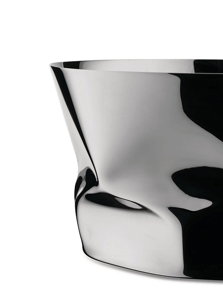 ALESSI Блюдо 19,5 см COMPRESSIONI, арт. ITM15, для фруктов, нержавеющая сталь.