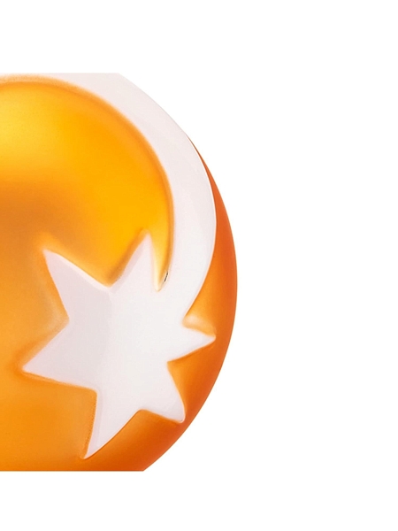ALESSI Новогоднее Рождественское украшение шар CHRISTMAS BAUBLE 07 STELLACOMETA. Форма Вифлеемская звезда, дизайнерская елочная игрушка, стекло, 9см, ручная роспись, AMJ13 7
