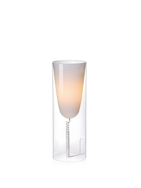 KARTELL Светильник настольный h 55 см TOOBE, 9065/B4, прозрачный.
