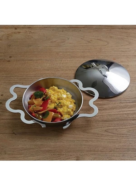 ALESSI Сковорода для яиц TEGAMINO, нержавеющая сталь, арт. AM42