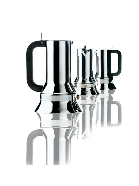 ALESSI Гейзерная кофеварка, 150 мл, на 3 чашки, арт. 9090/3