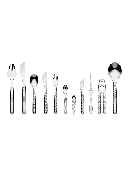 ALESSI Вилки рыбные 6 шт. COLOMBINA FISH, FM23/17