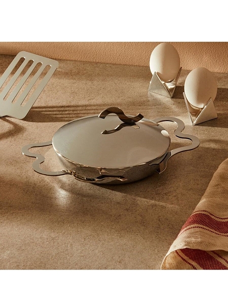 ALESSI Сковорода для яиц TEGAMINO, нержавеющая сталь, арт. AM42