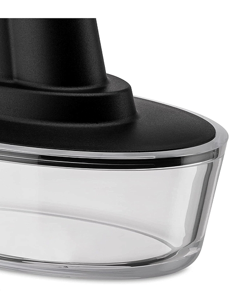 ALESSI Масленка SHIP SHAPE ASG13 B, черная