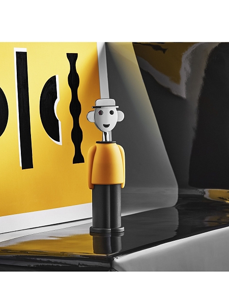 ALESSI Штопор ALESSANDRO M. AM23 YB, желтый-черный