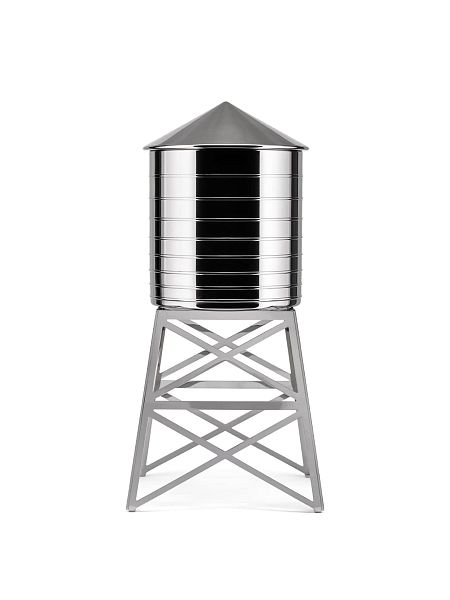 ALESSI Емкость для хранения Water Tower, DL02, нержавеющая сталь.