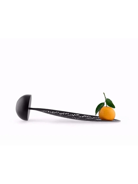 ALESSI Качающееся сервировочное блюдо для фруктов LOVELY BREEZE, 41 см, арт. SA01 W, белый