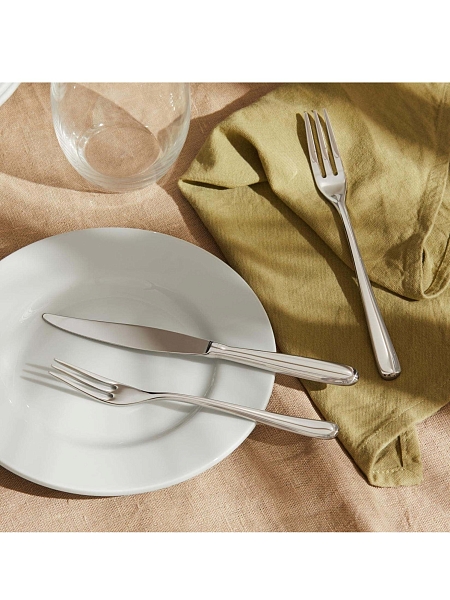 ALESSI Вилки десертные 6 шт. CACCIA, LCD01/5, нержавеющая сталь.