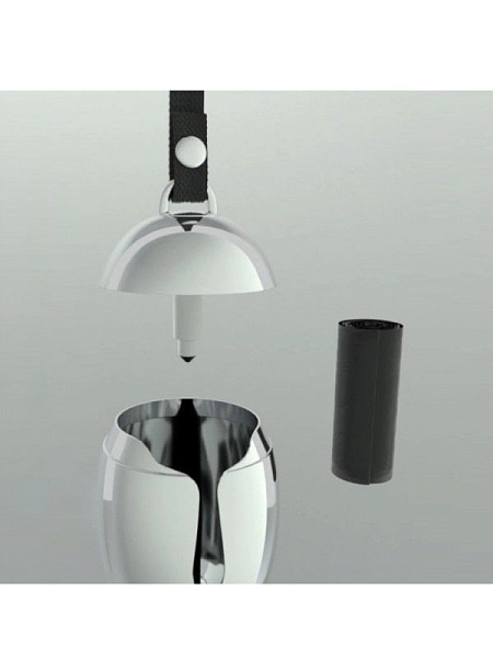 ALESSI Диспенсер для пакетов ACINO, MMI33 B, нержавеющая сталь.