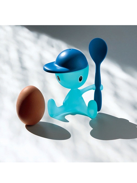 ALESSI Подставка для яйца Cico, ASG23 AZ голубой