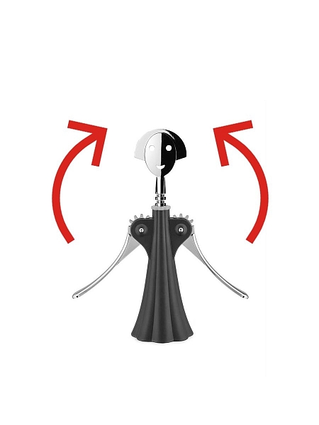 ALESSI Штопор ANNA G AM01 DY, желтый