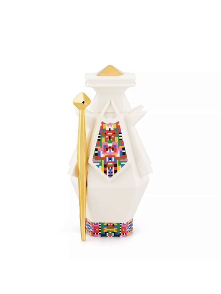 ALESSI Фарфоровая фигурка HOLYHEDRICS, 03 S.GIUSEPPE, фарфоровая фигурка Иосиф, 17 см, ручная роспись, ESA05 3