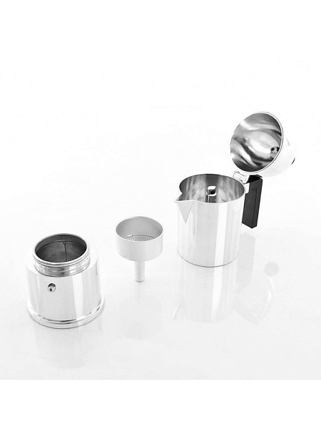 ALESSI Кофеварка гейзерная LA CUPOLA, 300мл для эспрессо на 6 чашек , A9095/6 B