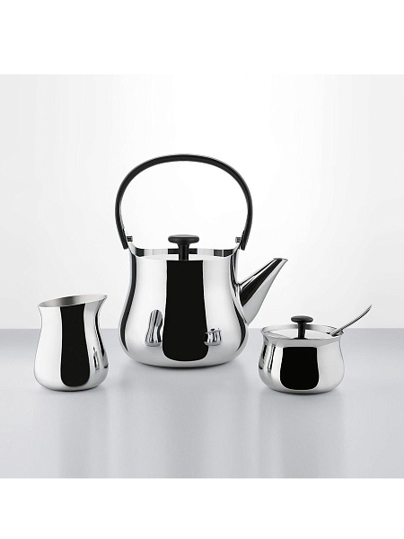 ALESSI Сахарница CHA, нержавеющая сталь, арт. NF03