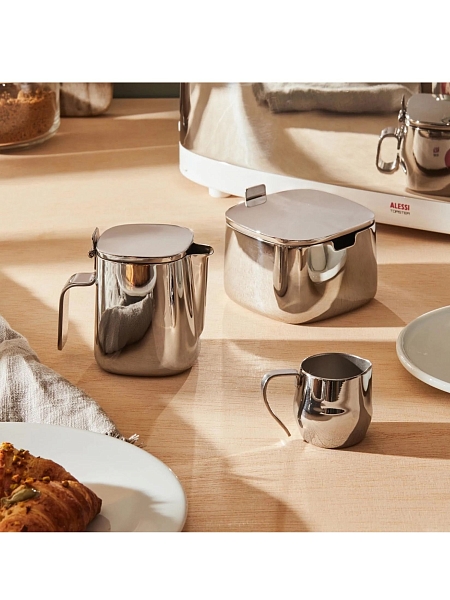 ALESSI Заварочный чайник, 900мл дизайнерский, нержавеющая сталь, A402/90