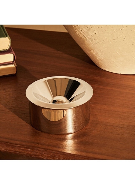 ALESSI Пепельница, нержавеющая сталь, премиальное качество, арт. 90010/I