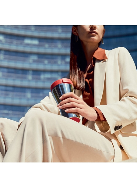 ALESSI Термокружка CAFFA GIA24 R красная