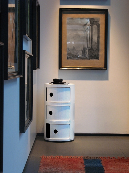KARTELL Тумба h 58.5,0 х 32,0 см Componibili, 4967/03, белый.