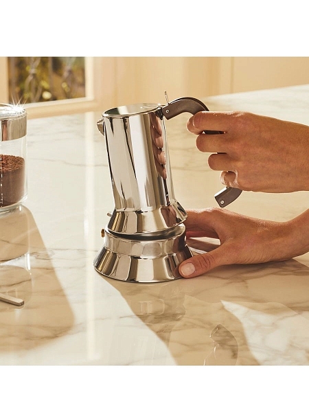 ALESSI Гейзерная кофеварка, 70 мл, на 1 чашку, арт. 9090/1